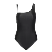 Isabella Swimsuit Baddräkt Badkläder Svart Just Female