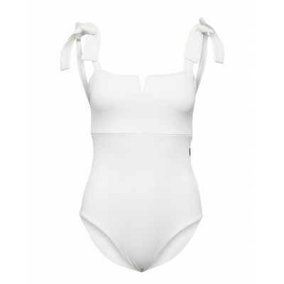 Isla Swimsuit Baddräkt Badkläder Vit Ella&il