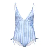 Julia Bs H Baddräkt Badkläder Blå Hunkemöller