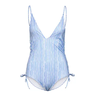 Julia Bs H Baddräkt Badkläder Blå Hunkemöller