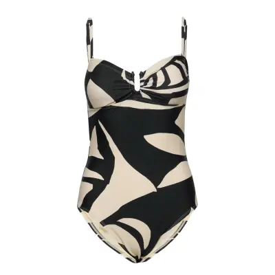 Julia Swimsuit Baddräkt Badkläder Svart Second Female