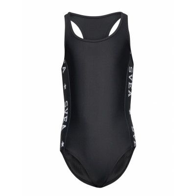 K. Sporty Swimsuit Sport Swimsuits Svart Svea