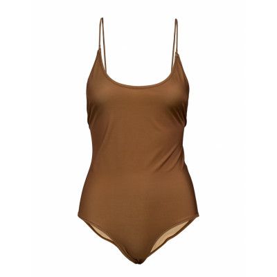 Kara Body 11032 Baddräkt Badkläder Brun Samsøe Samsøe