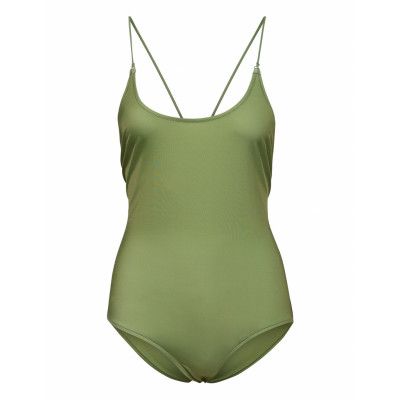 Kara Body 10725 Baddräkt Badkläder Grön Samsøe Samsøe