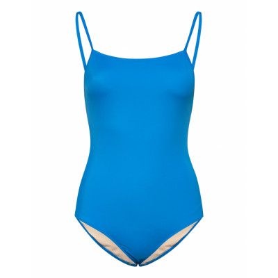 Kari Body 10725 Baddräkt Badkläder Blå Samsøe Samsøe