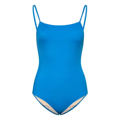 Kari Body 10725 Baddräkt Badkläder Blå Samsøe Samsøe