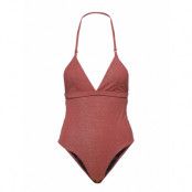 Kelly Swimsuit Baddräkt Badkläder Röd Underprotection