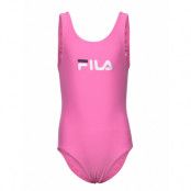 Kids Girls Dina Swimsuit Baddräkt Badkläder Rosa FILA