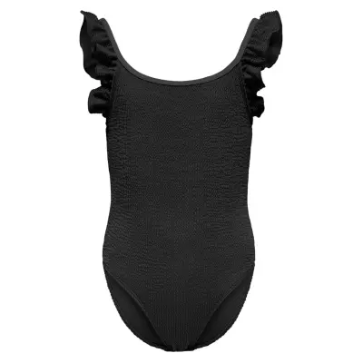 Kids Only Kogwave Structure Swimsuit Acc Svart
