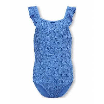 Kids Only Kogtropez Structure Swimsuit Acc Blå