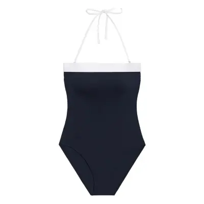 Lauren Ralph Lauren Badkläder Lrl Bel Air Modern Bandeau Mio Swim Svart