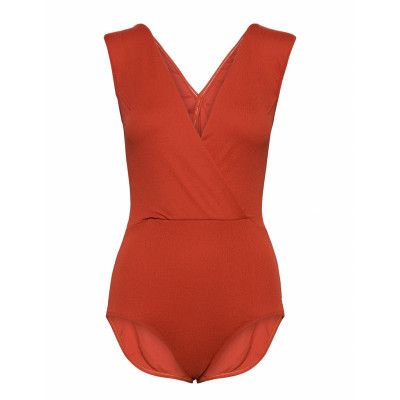 Lemooria Baddräkt Badkläder Orange By Malene Birger