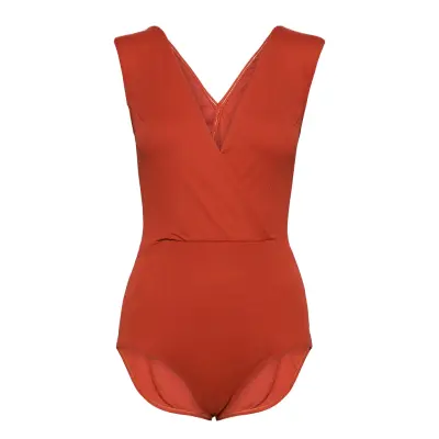 Lemooria Baddräkt Badkläder Orange By Malene Birger