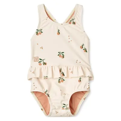 Liewood Amina Baby Printed Swimsuit Beige
