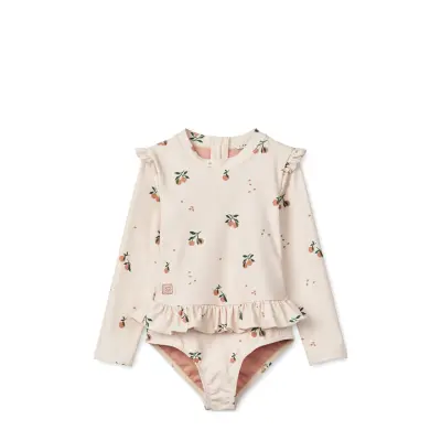 Liewood Sille Printed Swimsuit Beige