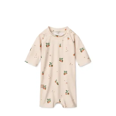 Liewood Thor Baby Swim Jumpsuit Beige
