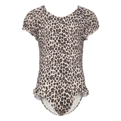 Lindex Swimsuit Singoalla Aop Brun