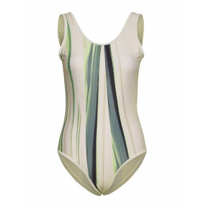 Lola Strap Swimsuit Baddräkt Badkläder Multi/mönstrad Röhnisch