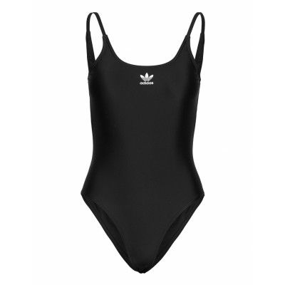 Lrg Logo Swim Baddräkt Badkläder Svart Adidas Originals