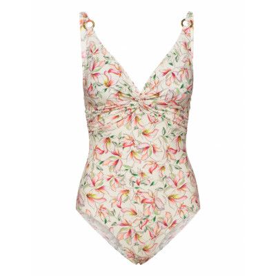 Lucca Swimsuit Baddräkt Badkläder Cream Missya