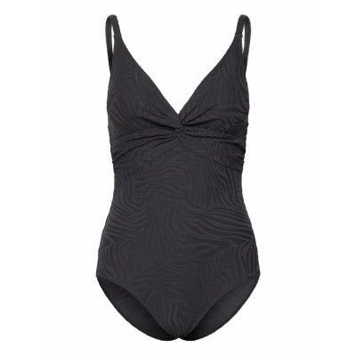 Missya Lucca Swimsuit Jacquard Svart