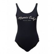 Macee Swimsuit Baddräkt Badkläder Blå Morris Lady