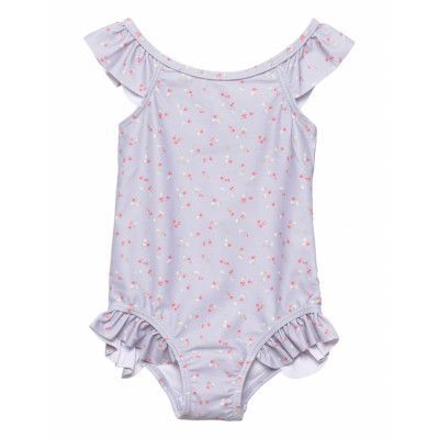 Madiken-Hc - Badedragt Baddräkt Badkläder Lila Hust & Claire