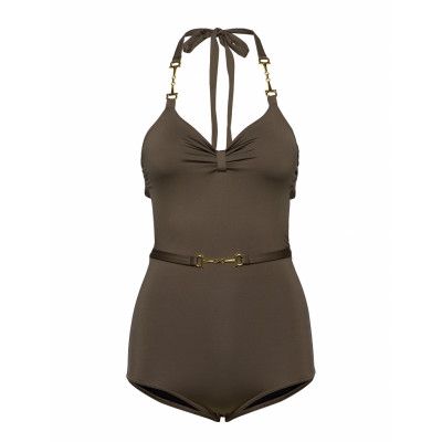 Magnolia Swimsuit Baddräkt Badkläder Grön Ida Sjöstedt