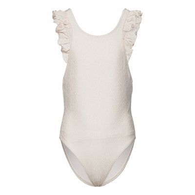 Maillotbainb *Villkorat Erbjudande Baddräkt Badkläder Vit Tartine Et Chocolat