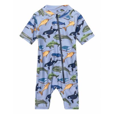 Makki-Hc - Badedragt Baddräkt Badkläder Blå Hust & Claire