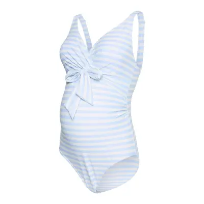 Mamalicious Mlkathy Tess Padded Swimsuit 2F Blå