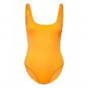 Mango Swimsuit Baddräkt Badkläder Orange Understatement Underwear