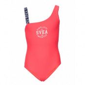 Marstrand Jr Swimsuit Baddräkt Badkläder Rosa Svea