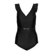 Marta Swimsuit Baddräkt Badkläder Svart Ida Sjöstedt