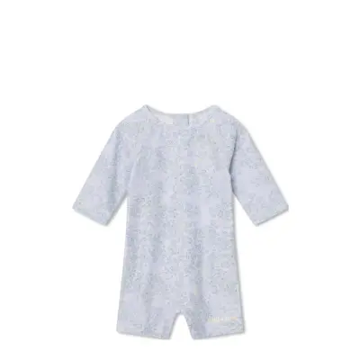MINI A TURE Matgoldie 3/4 Printed Suit. Grs Blå
