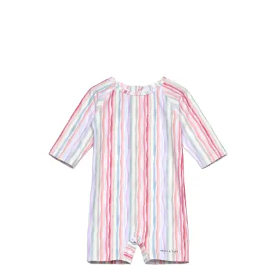 MINI A TURE Matgoldie 3/4 Printed Suit. Grs Multi/patterned