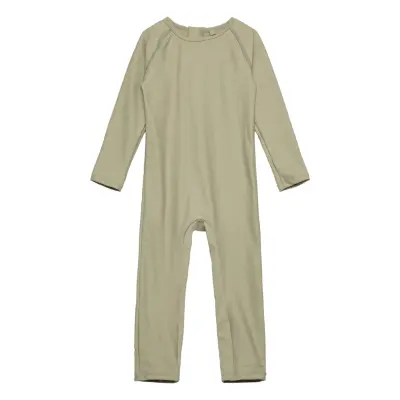 MINI A TURE Matgoldie Ls Uv Suit. Grs Grön