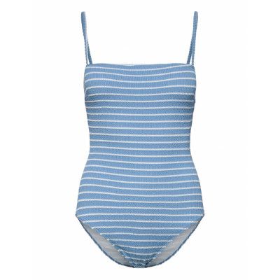 Minnelli Piece Baddräkt Badkläder Blå Faithfull The Brand