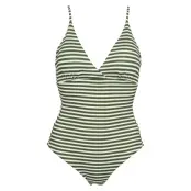 Missya Ibiza Swimsuit Jacquard - Green - 42
