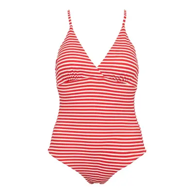 Missya Ibiza Swimsuit Jacquard Röd