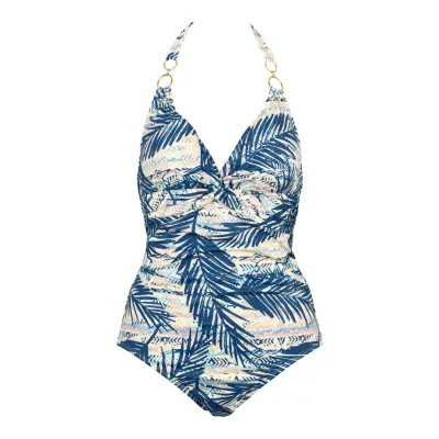 Missya Nura Swimsuit Halterneck Blå