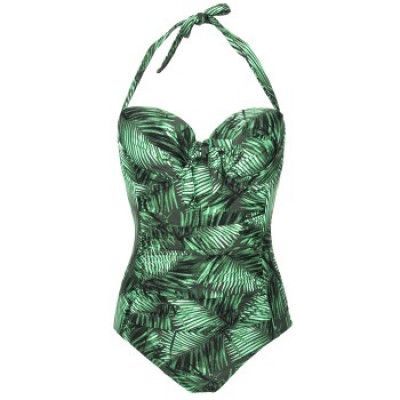 Missya Tulip Swimsuit Strapless Print