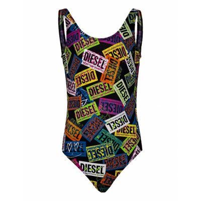 Mleot Kid Beachwear Baddräkt Badkläder Svart Diesel