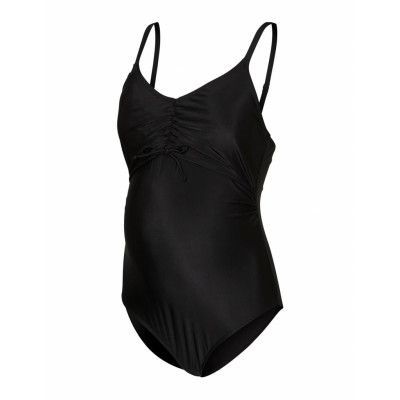 Mlfrancis Swimsuit 2Fa. Baddräkt Badkläder Svart Mamalicious
