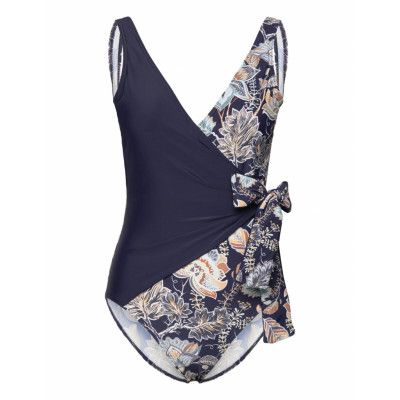 Missya Monaco 3 Colour Swimsuit Marinblå