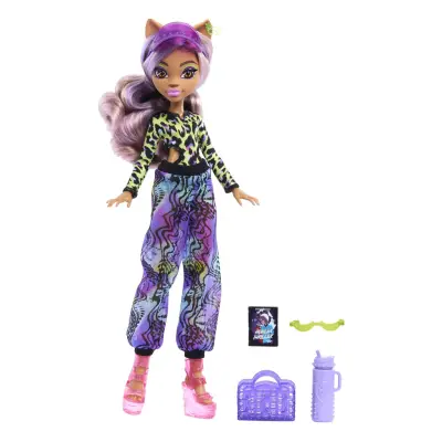 Monster High Scare-Adise Island Clawdeen Wolf Fashion Doll With Swimsuit & Accessories - Multi/patterned - ONE SIZE