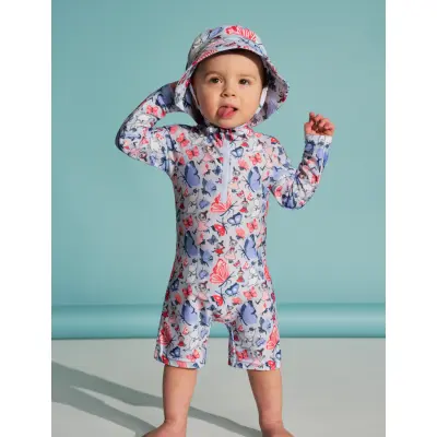 MUMIN Fjärilspark Baddräkt - Blue - 74/80