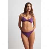 NA-KD Swimwear Vridda bikinitrosor - Purple