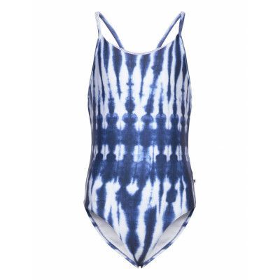 Nanna Baddräkt Badkläder Blue Molo