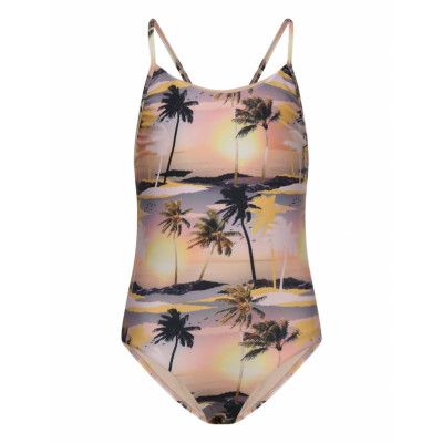 Nanna Baddräkt Badkläder Multi/mönstrad Molo